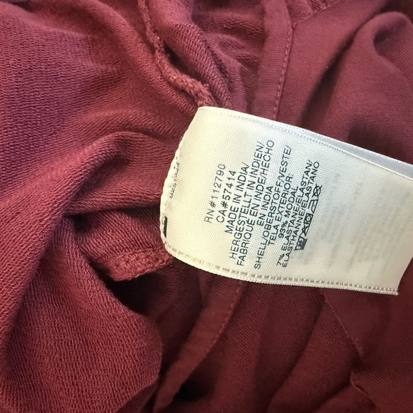 🪩 True Religion Maroon Strappy Blouse - Picture 7 of 10